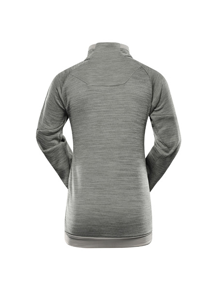 ALPINE PRO Dětská rýchleschnoucí mikina ALPINE PRO ONNECO 3 abbey stone