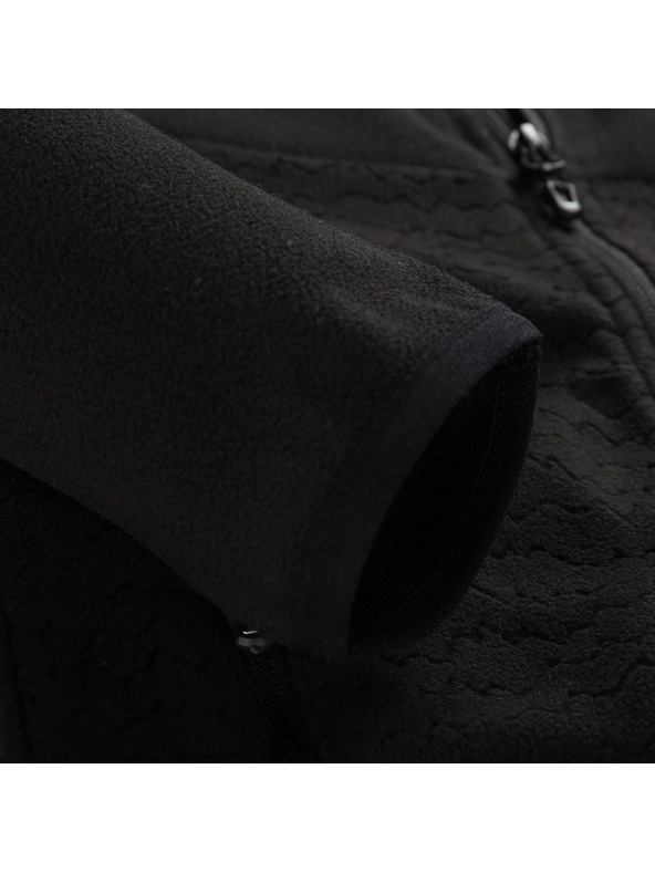 ALPINE PRO Dětská hřejivá mikina z mikrofleecu ALPINE PRO SIUSO 3 black