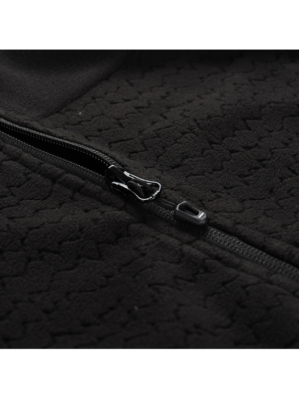 ALPINE PRO Dětská hřejivá mikina z mikrofleecu ALPINE PRO SIUSO 3 black