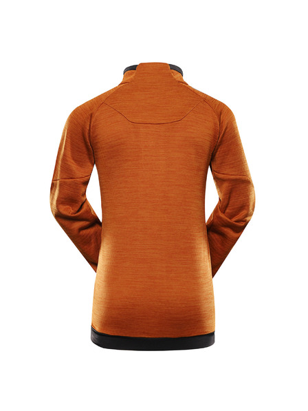 ALPINE PRO Dětská rýchleschnoucí mikina ALPINE PRO ONNECO 3 golden oak