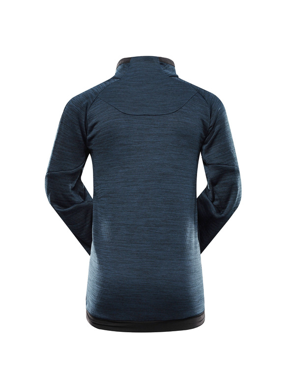 ALPINE PRO Dětská rýchleschnoucí mikina ALPINE PRO ONNECO 3 blue wing teal