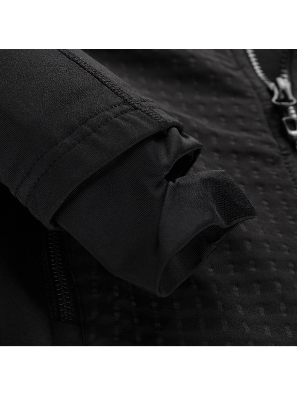 ALPINE PRO Dětská rychleschnoucí mikina s prostretch ALPINE PRO QUERTO 2 black