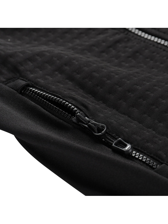 ALPINE PRO Dětská rychleschnoucí mikina s prostretch ALPINE PRO QUERTO 2 black