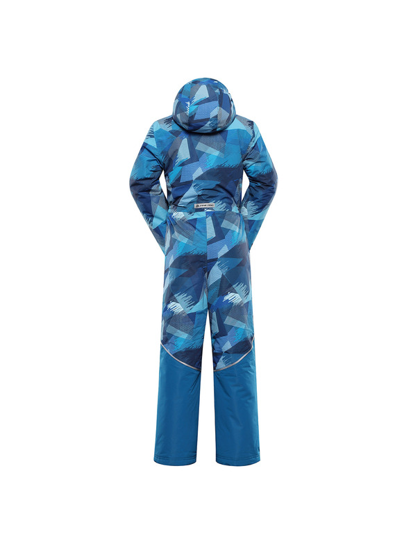 ALPINE PRO Dětská kombinéza s membránou ptx snow ALPINE PRO KIREMO neon atomic blue varianta pb
