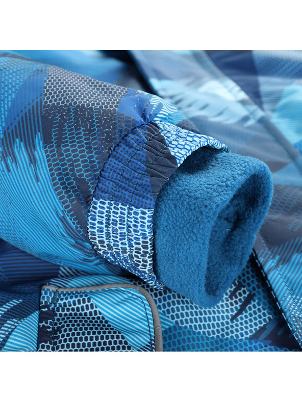ALPINE PRO Dětská kombinéza s membránou ptx snow ALPINE PRO KIREMO neon atomic blue varianta pb
