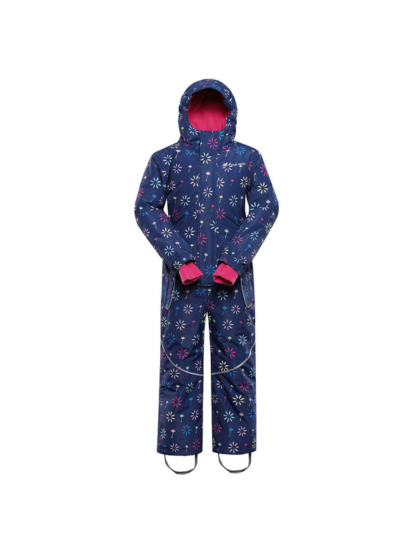 ALPINE PRO Dětský zimní overal s membránou ptx snow ALPINE PRO KIREMO estate blue varianta pa
