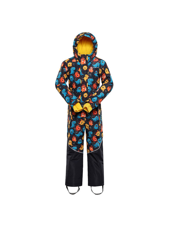 ALPINE PRO Dětský zimní overal s membránou ptx snow ALPINE PRO KIREMO navy varianta pb