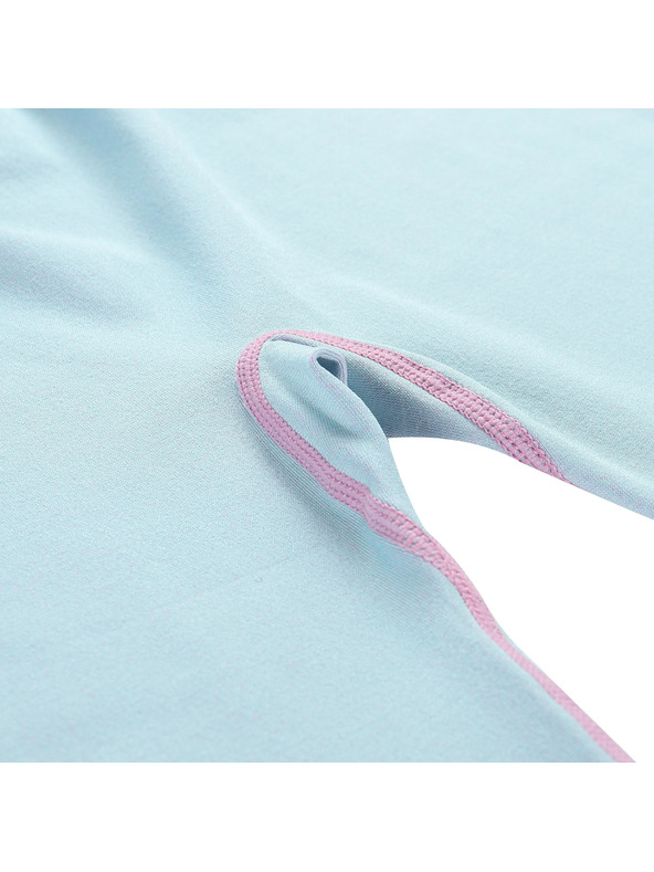 ALPINE PRO Dětské funkční prádlo - kalhoty ALPINE PRO LENTO limpet shell