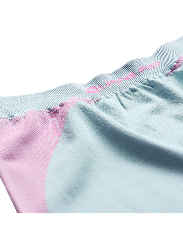 ALPINE PRO Dětské funkční prádlo - kalhoty ALPINE PRO LENTO limpet shell