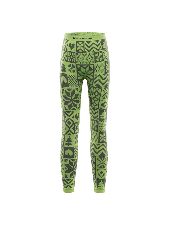 ALPINE PRO Dětské funkční prádlo - kalhoty ALPINE PRO LESSO acid lime