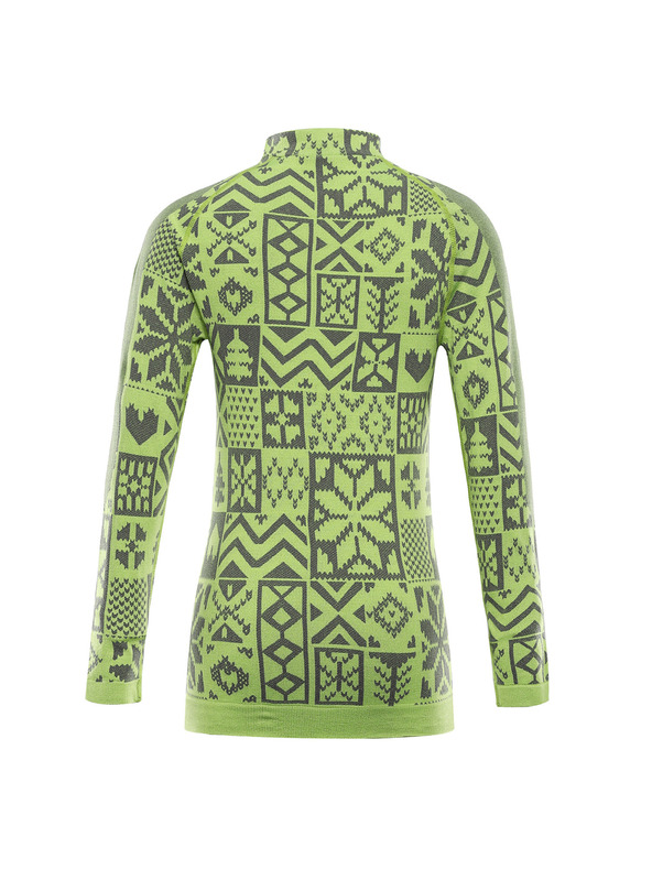 ALPINE PRO Dětské funkční prádlo - triko ALPINE PRO SEAMO acid lime