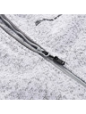 ALPINE PRO Dětský hřejivý svetr na zip ALPINE PRO ZEGO 2 white