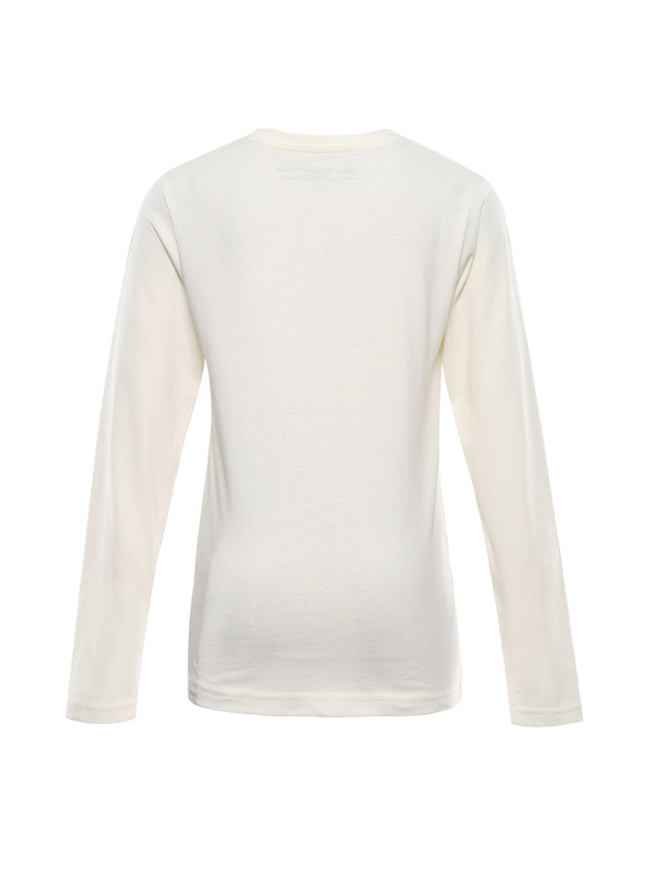 ALPINE PRO Dětské triko z organické bavlny ALPINE PRO ECCO 2 creme varianta pf
