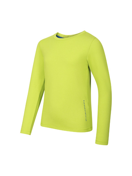 ALPINE PRO Dětské rychleschnoucí triko ALPINE PRO LOUSO acid lime