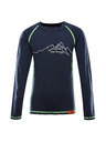 ALPINE PRO Dětské merino triko ALPINE PRO MERENO moonlit ocean varianta pa