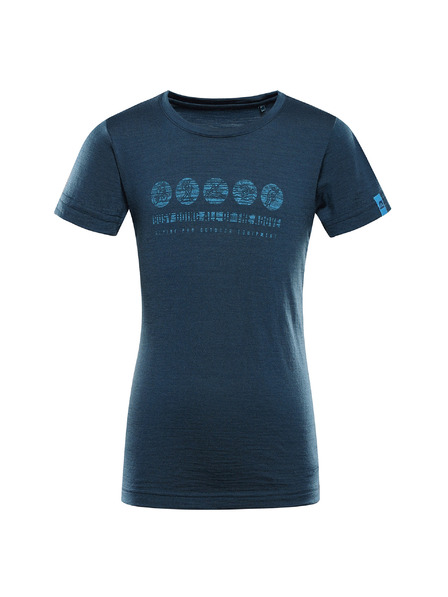 ALPINE PRO Dětské triko z merino vlny ALPINE PRO MERENO 2 moroccan