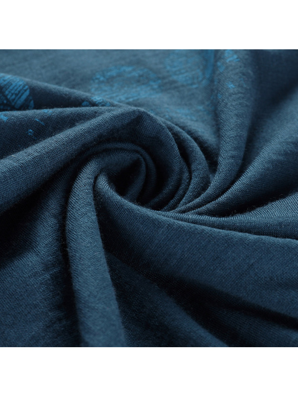 ALPINE PRO Dětské triko z merino vlny ALPINE PRO MERENO 2 moroccan