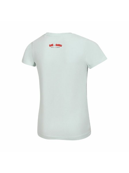 ALPINE PRO Dětské bavlněné triko bob a bobek ALPINE PRO BOBBO sprout green