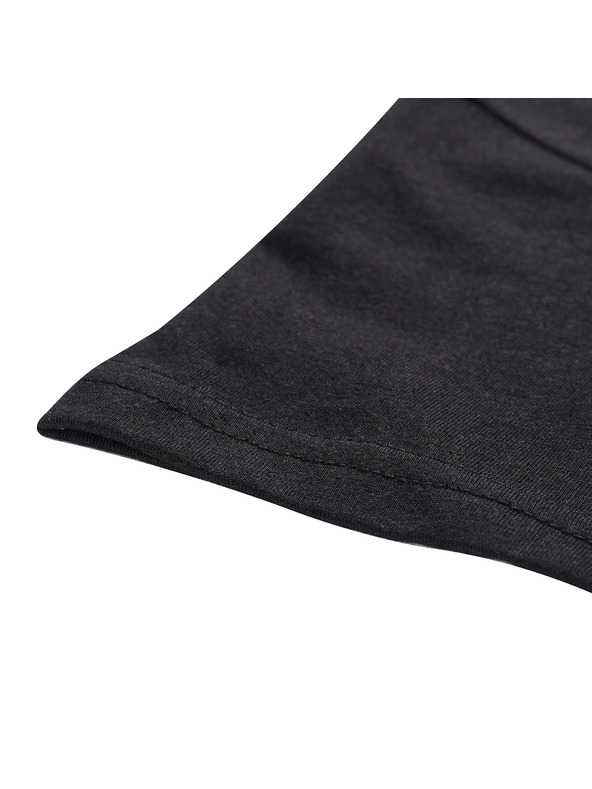 ALPINE PRO Dětské rychleschnoucí triko s cool-dry ALPINE PRO DALLO 3 black varianta pb