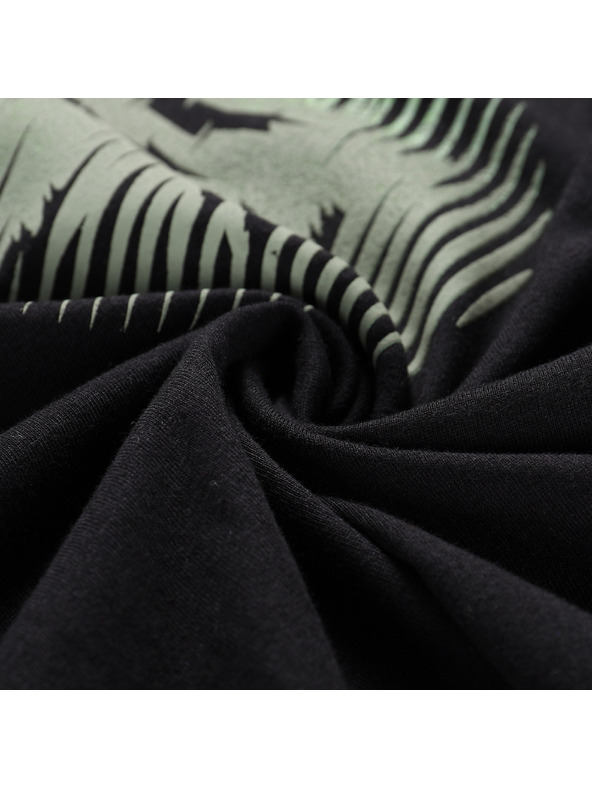 ALPINE PRO Dětské rychleschnoucí triko s cool-dry ALPINE PRO DALLO 3 black varianta pb