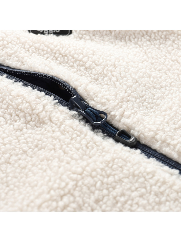 ALPINE PRO Dětská fleecová vesta ALPINE PRO OFESO moonbeam