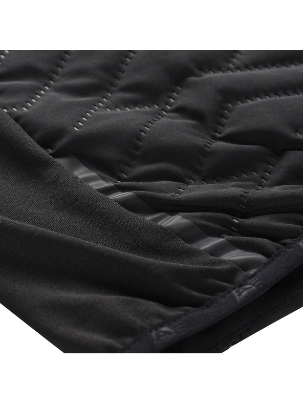 ALPINE PRO Dětská zateplená vesta s reflexními prvky ALPINE PRO BERFO 2 black