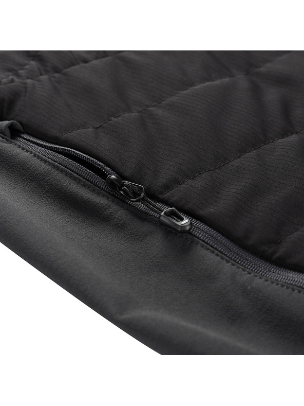 ALPINE PRO Pánská zateplená bunda s úpravou dwr ALPINE PRO MORGEN black