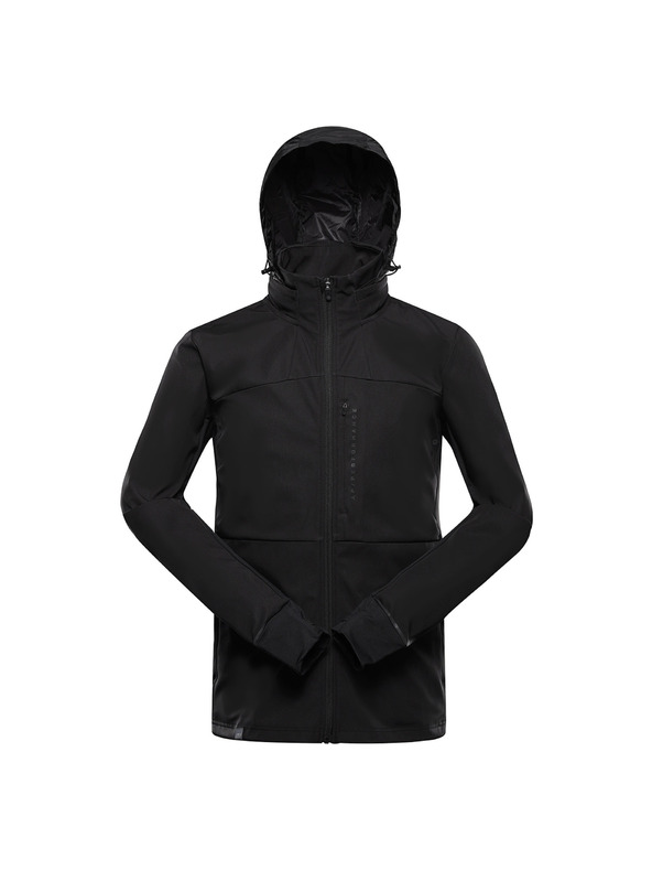 ALPINE PRO Pánská softshellová bunda s membránou ALPINE PRO UKEB 2 black