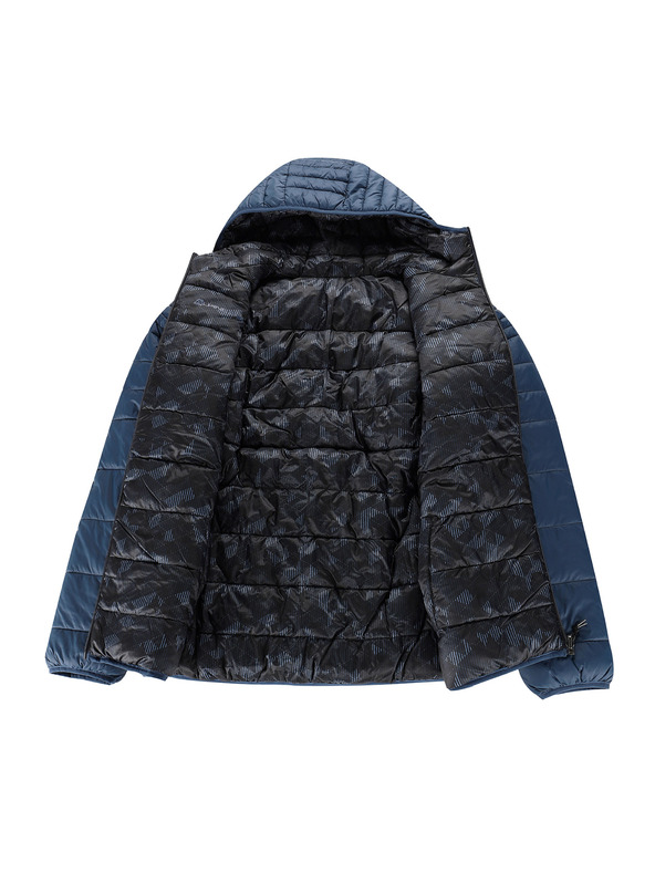 ALPINE PRO Pánská oboustranná bunda hi-therm ALPINE PRO EROM moonlit ocean varianta pd