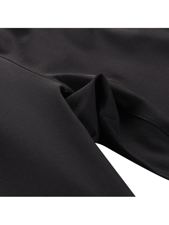 ALPINE PRO Pánské rychleschnoucí kalhoty s cool dry ALPINE PRO ERMEN black