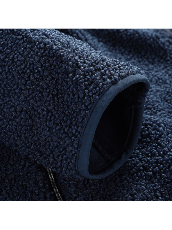 ALPINE PRO Pánská sherpa mikina se supratherm ALPINE PRO FERAD 2 moonlit ocean