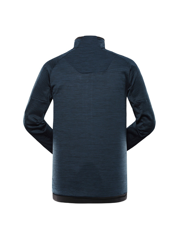 ALPINE PRO Pánská rychleschnoucí mikina ALPINE PRO ONNEC 3 blue wing teal