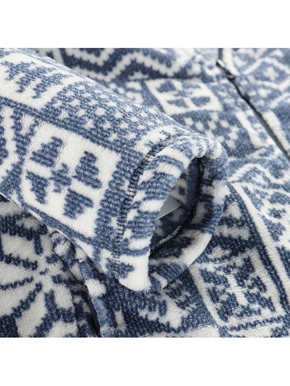 ALPINE PRO Pánská fleecová mikina se supratherm ALPINE PRO EFLIN moonlit ocean varianta pa