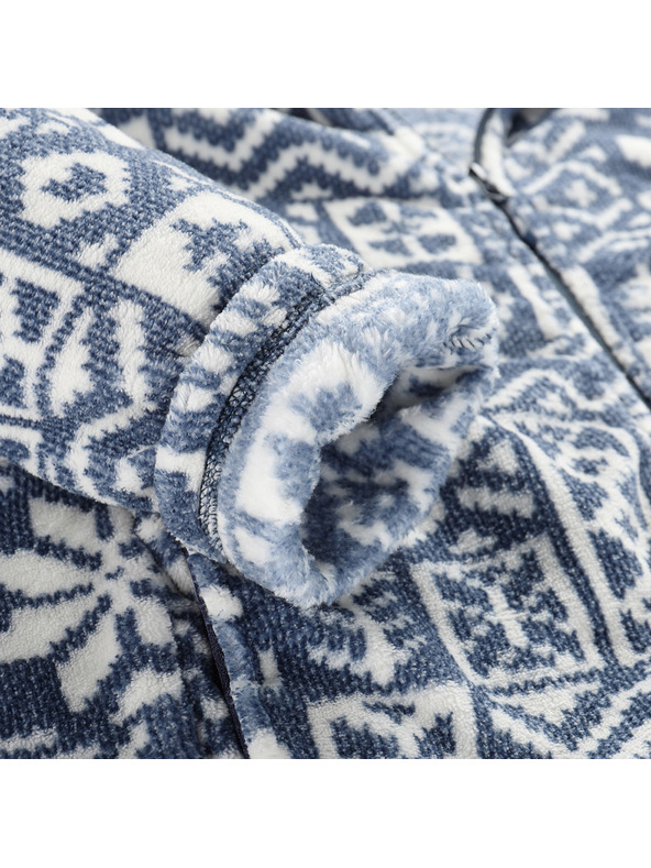 ALPINE PRO Pánská fleecová mikina se supratherm ALPINE PRO EFLIN moonlit ocean varianta pa