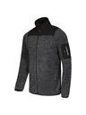 ALPINE PRO Pánská hřejivá mikina s cool-dry úpravou ALPINE PRO LONEB black