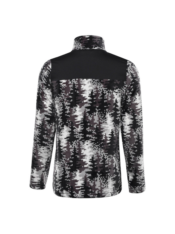 ALPINE PRO Pánská fleecová mikina se supratherm ALPINE PRO EFLIN dk. true gray varianta pb