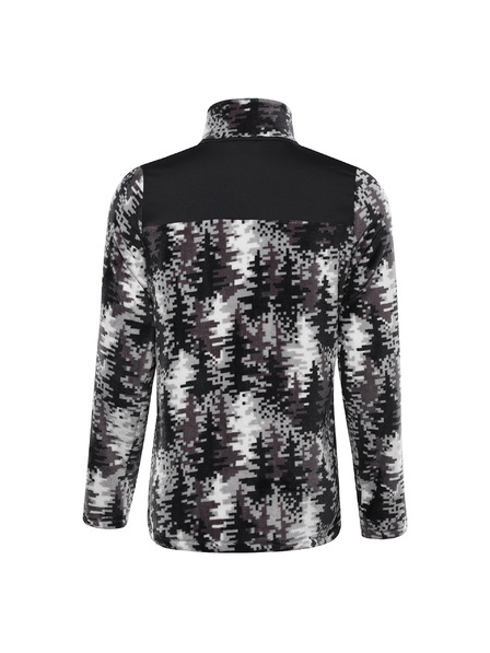 ALPINE PRO Pánská fleecová mikina se supratherm ALPINE PRO EFLIN dk. true gray varianta pb