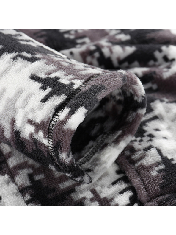 ALPINE PRO Pánská fleecová mikina se supratherm ALPINE PRO EFLIN dk. true gray varianta pb