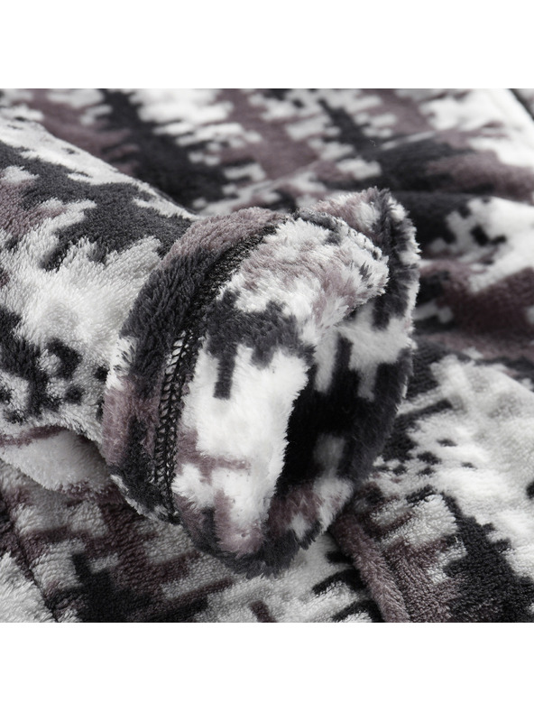 ALPINE PRO Pánská fleecová mikina se supratherm ALPINE PRO EFLIN dk. true gray varianta pb