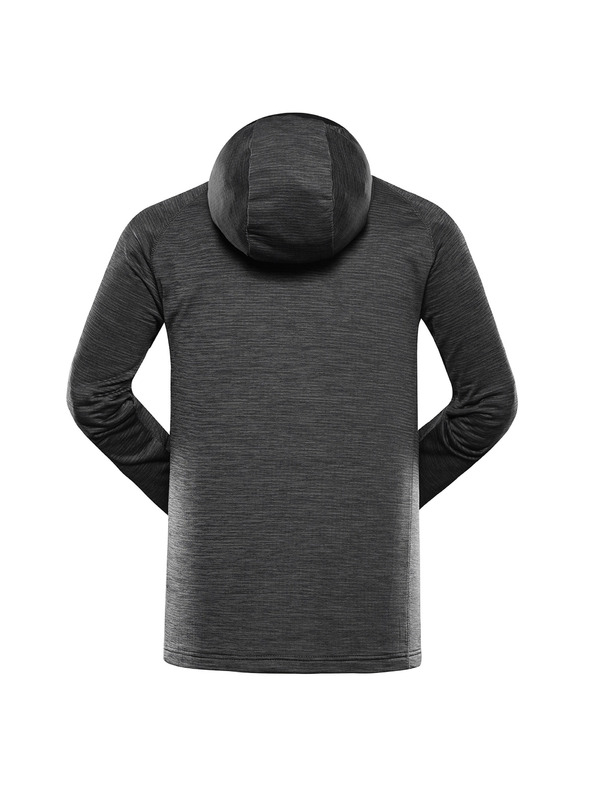 ALPINE PRO Pánská rychleschnoucí mikina ALPINE PRO ROLT black