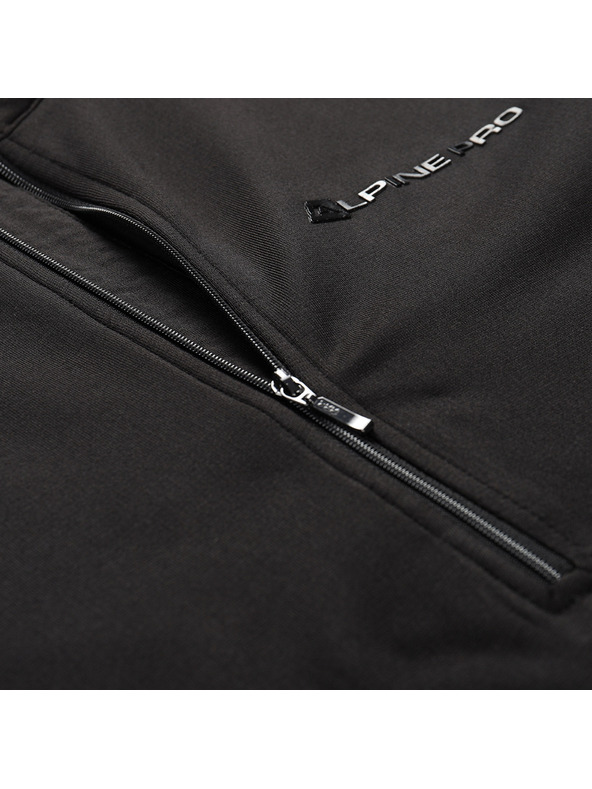ALPINE PRO Pánská sportovní mikina ALPINE PRO GETT 2 black