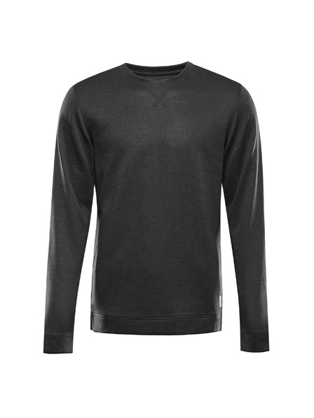 ALPINE PRO Pánské triko s dlouhým rukávem ALPINE PRO BREK dk.true gray