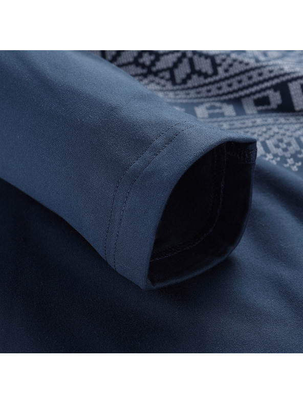 ALPINE PRO Pánské rychleschnoucí triko ALPINE PRO STANS moonlit ocean varianta pb