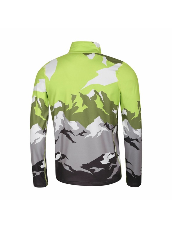 ALPINE PRO Pánské rychleschnoucí triko s prostretch ALPINE PRO STANS acid lime variant pa