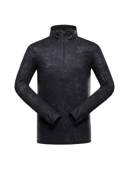 ALPINE PRO Pánské rychleschnoucí triko s prostretch ALPINE PRO STANS black varianta pc