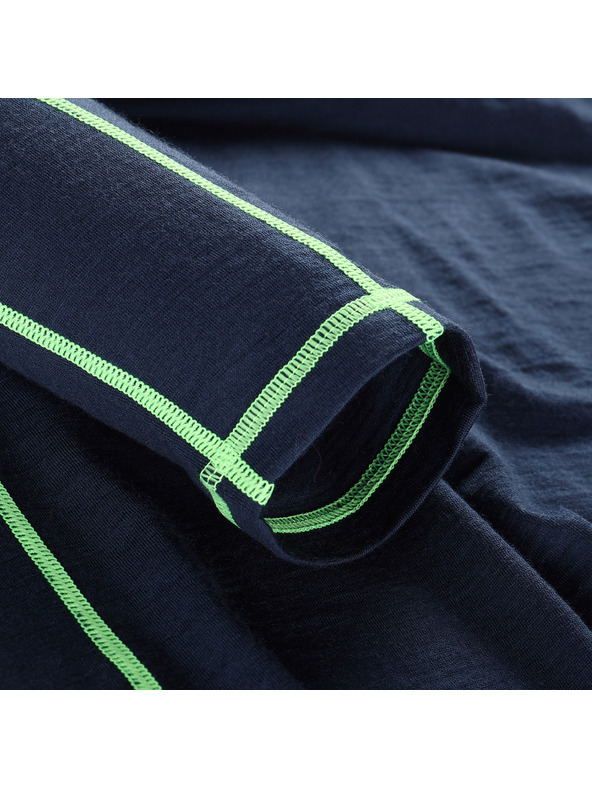 ALPINE PRO Pánské merino triko ALPINE PRO MEREN moonlit ocean