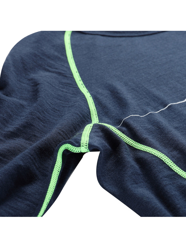 ALPINE PRO Pánské merino triko ALPINE PRO MEREN moonlit ocean