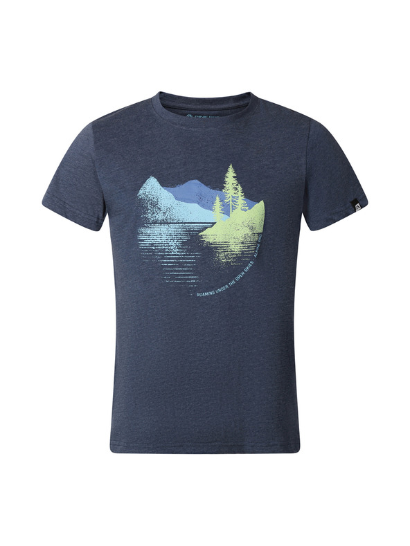 ALPINE PRO Pánské sportovní triko s cool dry ALPINE PRO BOLEN moonlit ocean varianta pb