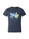 ALPINE PRO Pánské sportovní triko s cool dry ALPINE PRO BOLEN moonlit ocean varianta pb