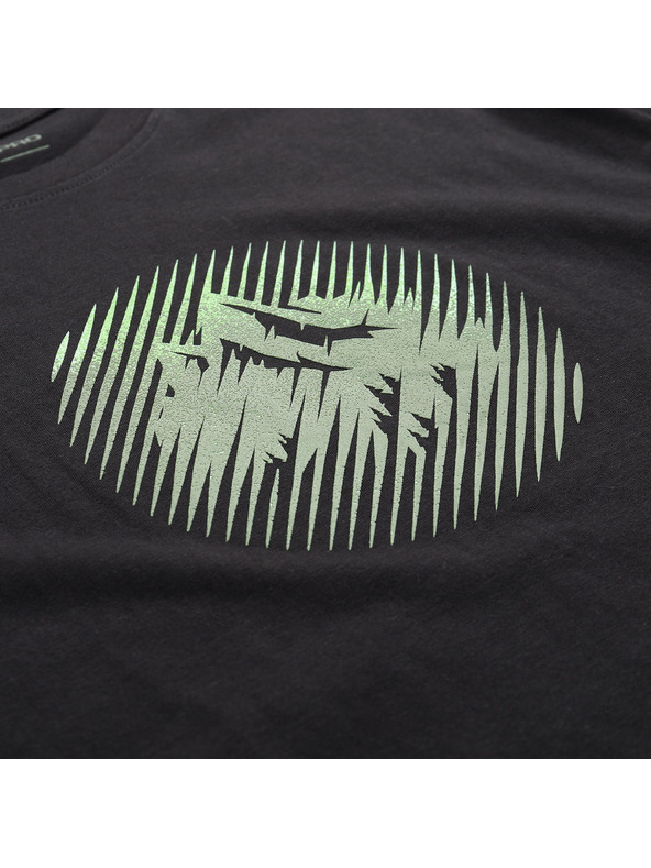 ALPINE PRO Pánské triko s úpravou cool-dry ALPINE PRO GREM 2 black varianta pb